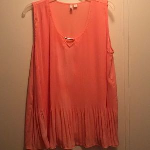 Peache color top xL